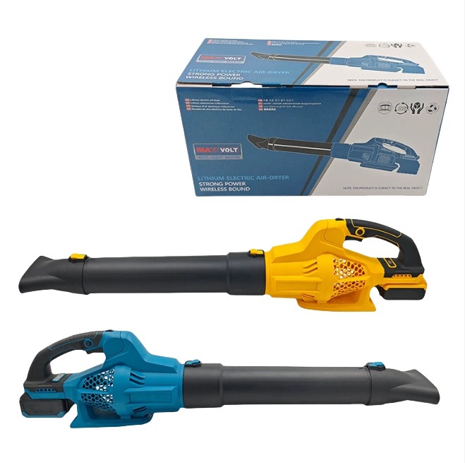 Литиевый электрический фен для волос, мощный промышленный ветрозащитный вентилятор для уборки снега, упавших листьев, трансграничные электроинструменты для внешней торговли