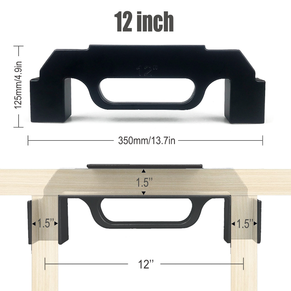 Marco herramienta cm marco Stud diseño Stud marco accesorio carpintería rompecabezas fijación clip 24 pulgadas