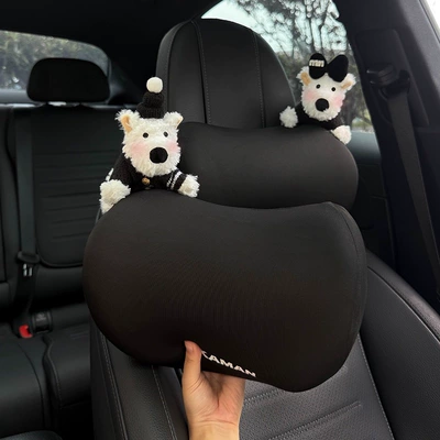 Highland Terrier Doll for Car – Headrest