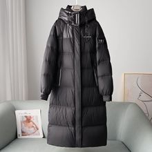 少量服饰海宁秋冬新款连帽女式羽绒服2025时尚百搭90鸭绒防寒外套