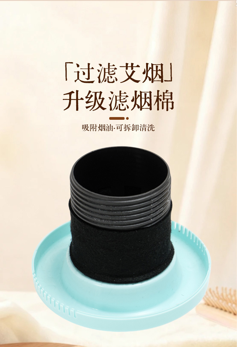 Moxa Sticks Ai Zhu 54 Pcs Smokeless Moxibustion Set for Home Body and Abdominal Use quality and texture