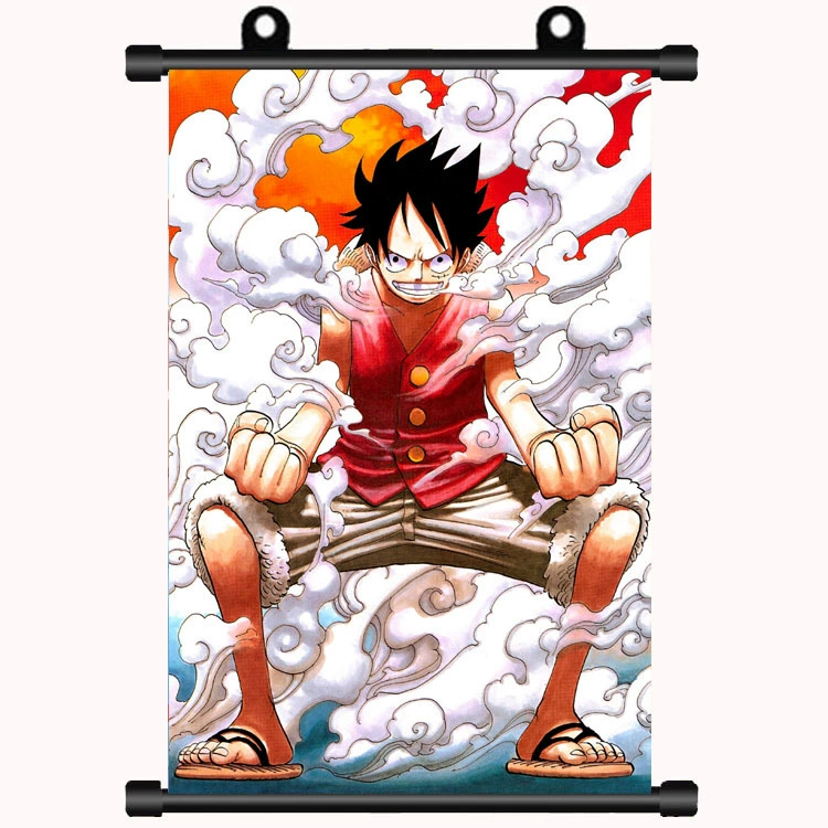 Плакат-произведение искусства в стиле One Piece: подвесная живопись Лuffy Саурон, интерьер спальни, декоративная картина, постер Манзан оптовый