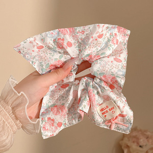 Anillo de cabello perezoso coreano cuerda de cabeza intestino grande niñas de alto nivel de la sensación de cabello de alta elasticidad correa de cabello de cabello super grande