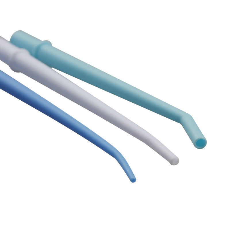 Dental oral fuerte paja tubo de saliva quirúrgica codo fuerte paja 1/4 1/8 1/16 25 unids/pack