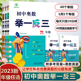 初中奥数举一反三七八年九年级上下册数学竞赛真题解题方法与技巧-阿里巴巴