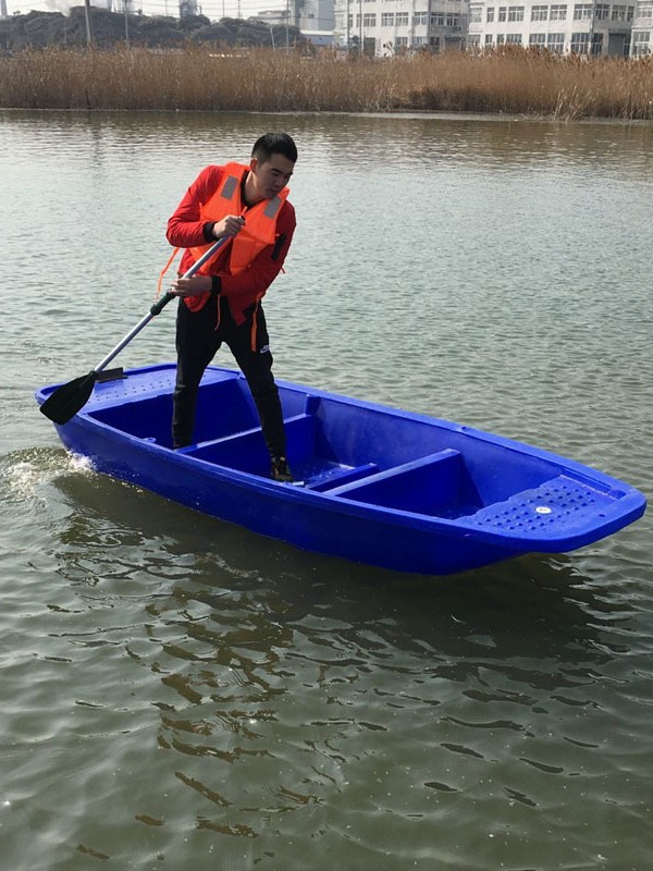 Botes de Plástico de Doble Capa Reforzados Promocionales para Pesca, Acuicultura, Limpieza y Pesca, Botes Inflables, Botes Pequeños de PE