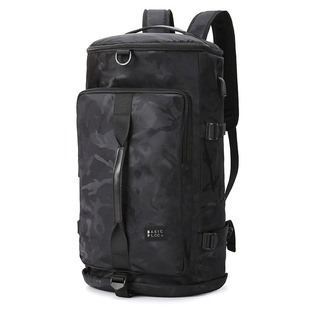 Basketball backpack for gym, men's big capacious universal travel bag to go out