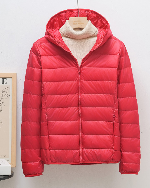 Big red women's hooded