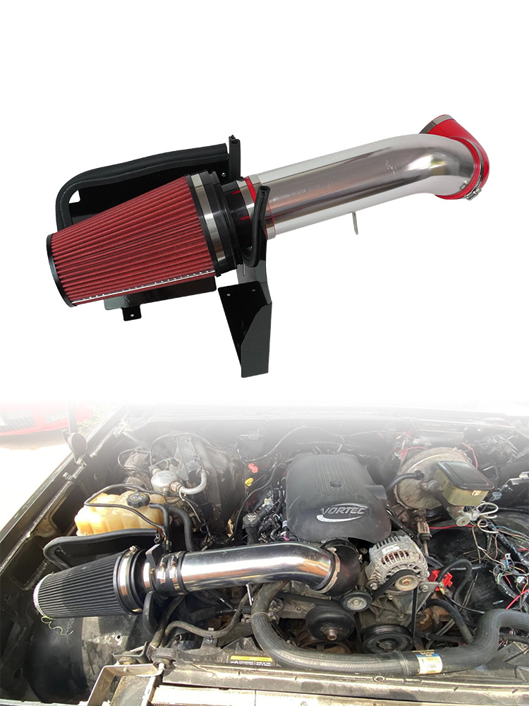 Car Air Intake Kit Modified Intake Aluminum Pipe for Gmc Chevrolet V8 1999-2006