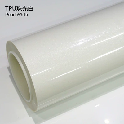 Car Wrap Car Protective Film: Auto Color Change Film - tpu-pearl-white-1524mx15m