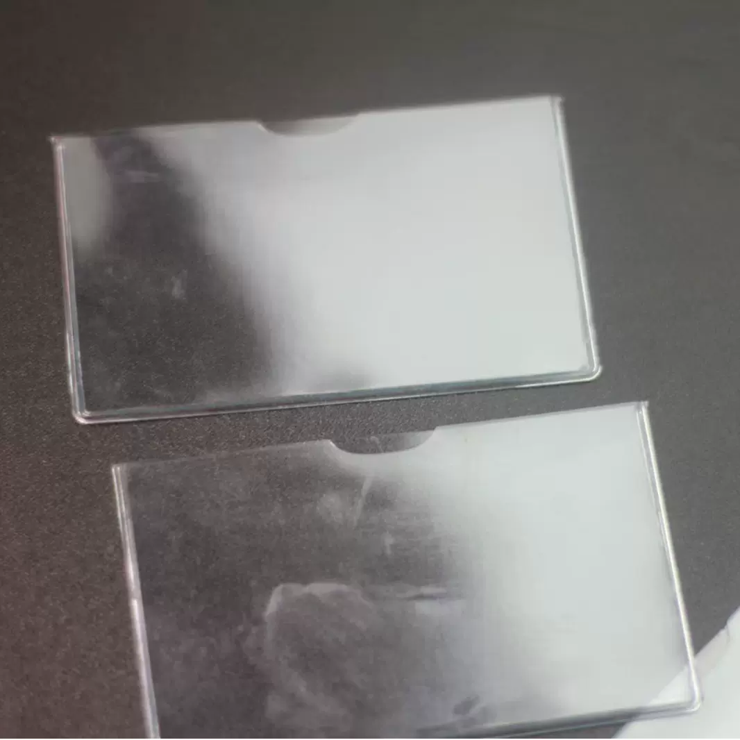 PVC透明证件套批发名片社保卡保护套学生公交医疗卡防水卡套