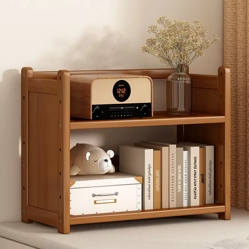 桌面整理置物架学生儿童台面多层书架桌上小型简易多层书柜储物架