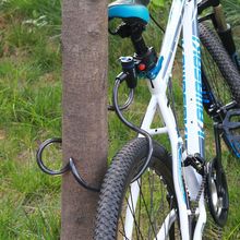 自行車鎖防盜密碼鎖山地車便攜式鎖頭電動車車鎖鏈條鎖單車配件鎖