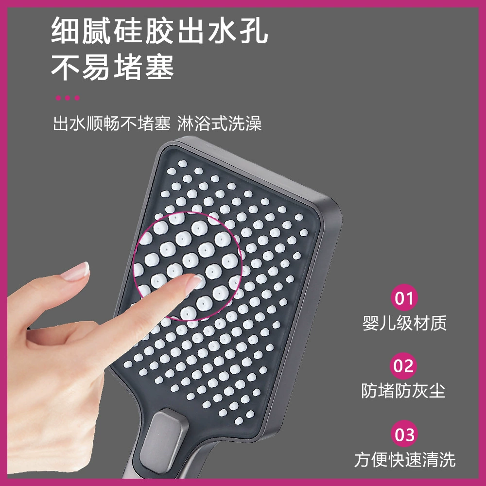 尚鸥 Foreign trade agency enhanced pressurized shower head bathroom water heater pressurized shower flower sun large panel handheld