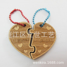 圆形榉木吊牌 激光雕刻木挂牌 纪念木牌镭射 木牌定制