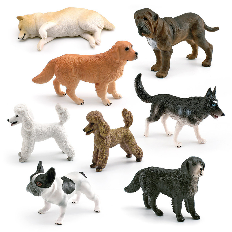 SOURCE manufacturer simulation golden retriever Labrador Bulldog husky Shiba Inu Poodle pet dog model