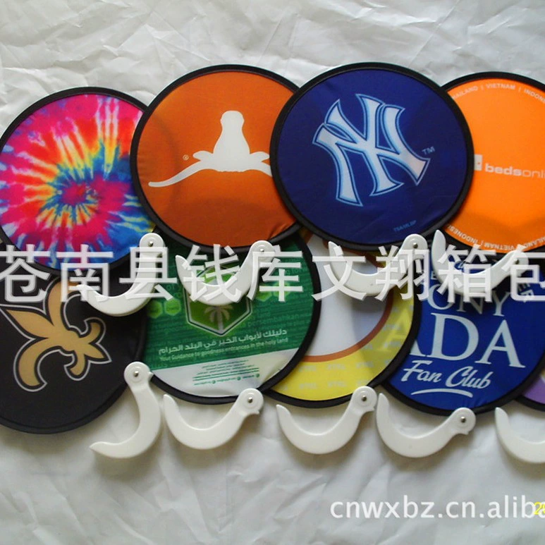 Профессиональное производство нейлоновый складной рекламный вентилятор НЛО подарок нейлоновый вентилятор Фрисби вентилятор бесплатный дизайн логотип для печати