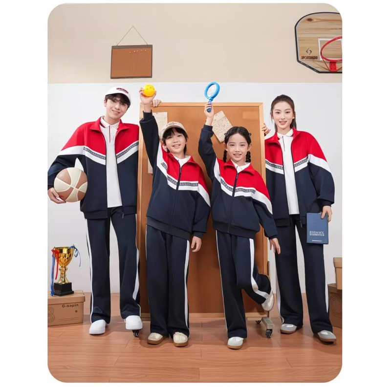 江西省九江市新款统一校服套装春秋季初中高中生运动服短袖款班服|undefined