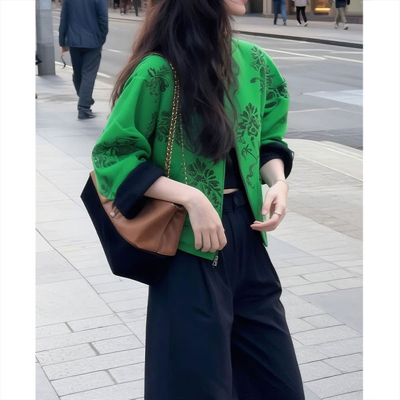 气质高端独特新中式女装国风外套女2025秋季新款改良唐装复古上衣|undefined