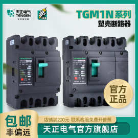 天正TGM1N塑壳断路器3300/3P+N/4300/4P空气开关三相三线四线380V