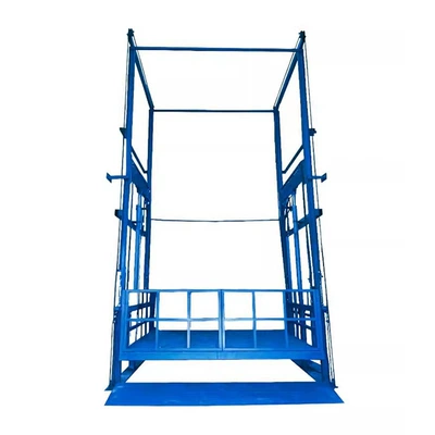 Rail-Type Lifting Platform Workshop Cargo Elevator Electric Hydraulic Lift Rail-Type Lifting Platform (Avtomobil fırlanan platformaları) - guideway-elevator-intent-gold
