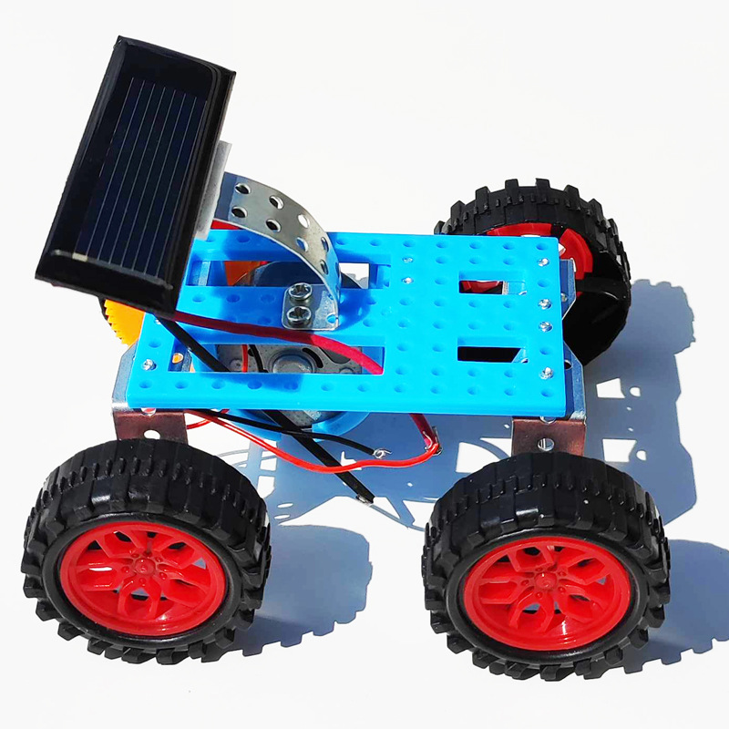 Plastic smart toy solar-powered
