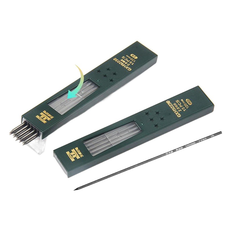 Tianzhuo 92230 Black King Kong 2.0 Pencil Special Lead Core HB Pencil Refill 120mm Long Wholesale Stationery