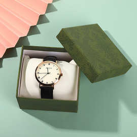 厂家现货天地盖纸制手表盒 简约手链盒礼品收纳展示盒手表包装盒
