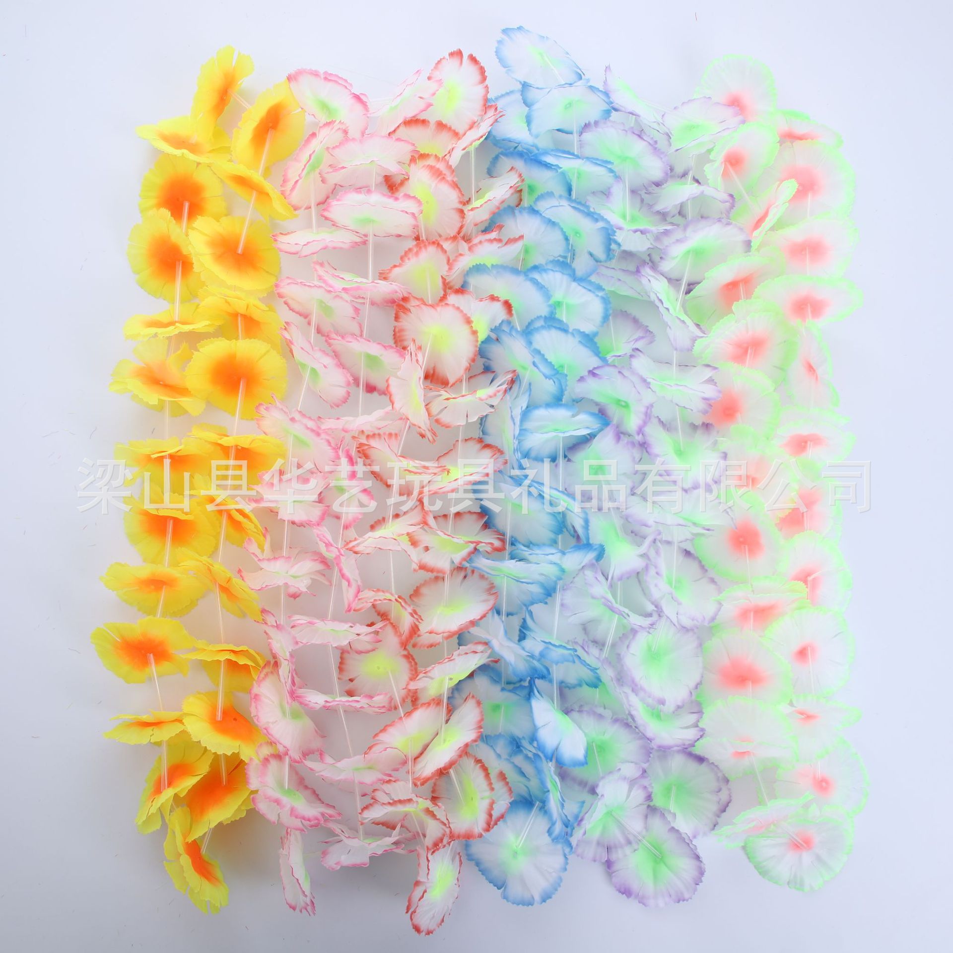 Fabricantes de Hawaii en stock hula collar guirnaldas collar anillo de pecho espectáculo de gala amazon guirnaldas