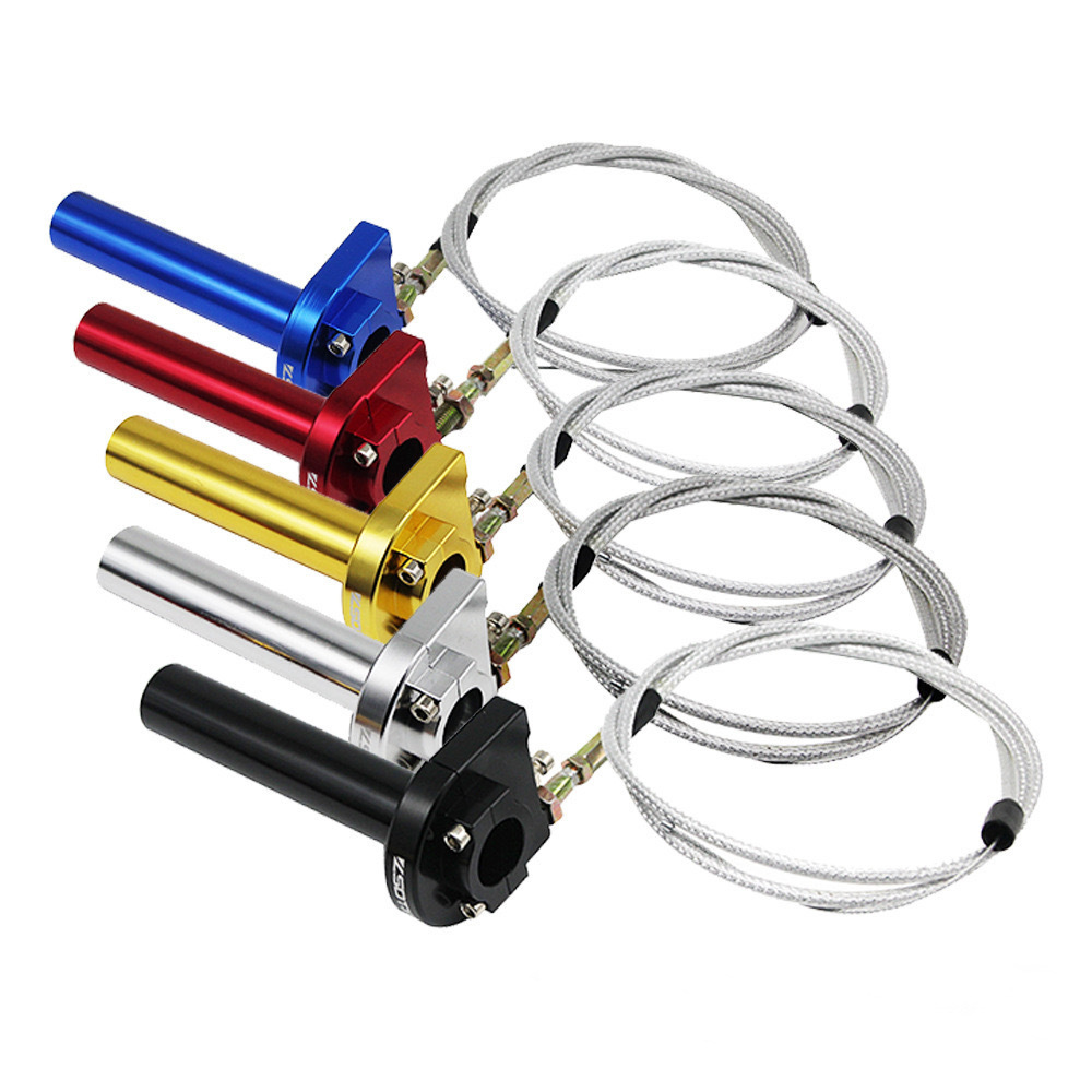 Cross-Border E-Commerce Multi-Aluminum Alloy Motorcycle Large Torque Oil Throttle Suitable for Handlebar Motorcycle Accessories Material Car