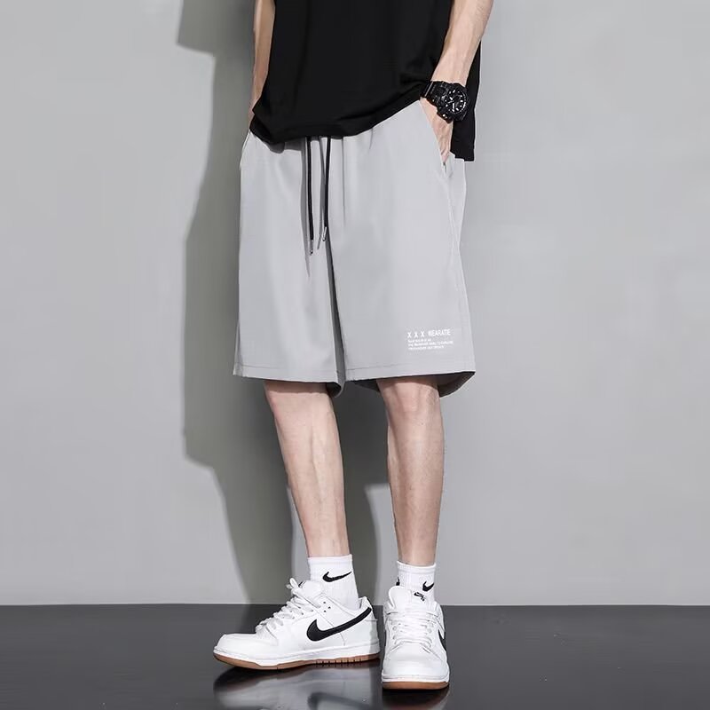 源头厂家短裤男士夏季薄款潮牌宽松休闲五分运动篮球外穿大裤衩子|undefined