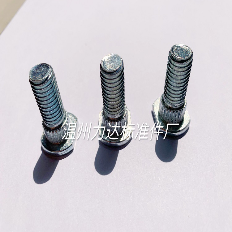 生产滚花螺栓,打字螺栓,非标螺栓 压板螺栓 轮胎螺栓 滚花螺丝