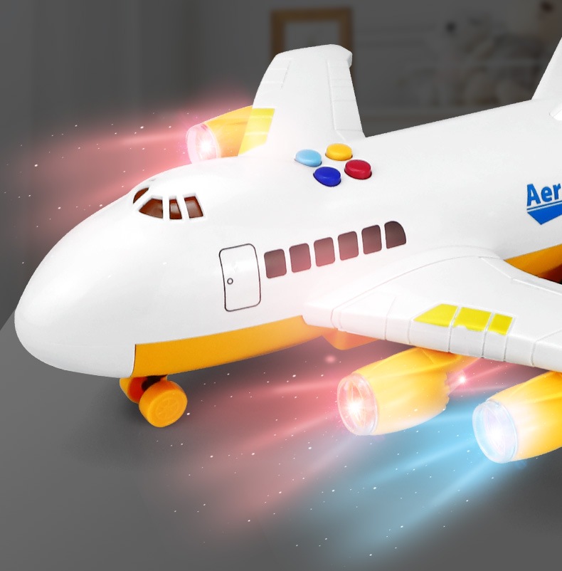 Large Drop-Resistant Airplane Toy Inertial/Remote Control Car