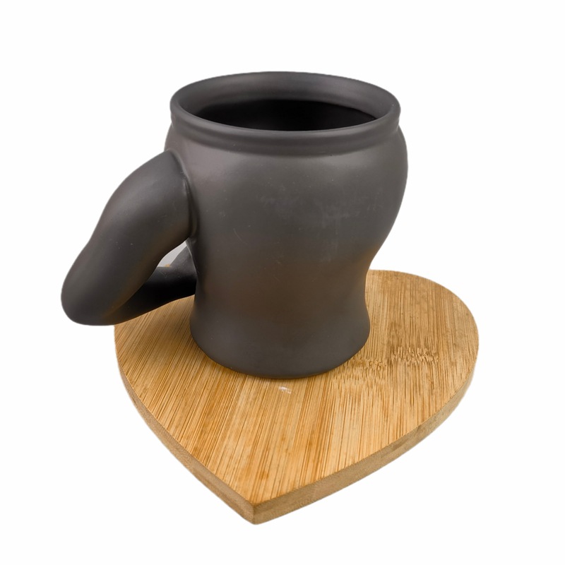 Taza de cerámica creativa de los hombres del músculo taza de los hombres feroces negros taza práctica taza de cerámica divertida taza de café