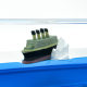 Tiktok cruise ship fluid drifting bottle Titanic Black Pearl floating acrylic decompression decorative ornaments
