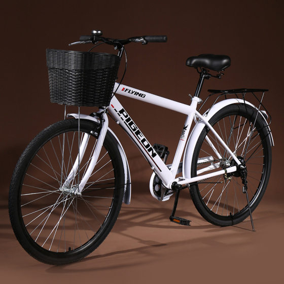 Flying Pigeon bicycle men's lightweight adult City 26-inch commuter work female college student adult retro bicycle