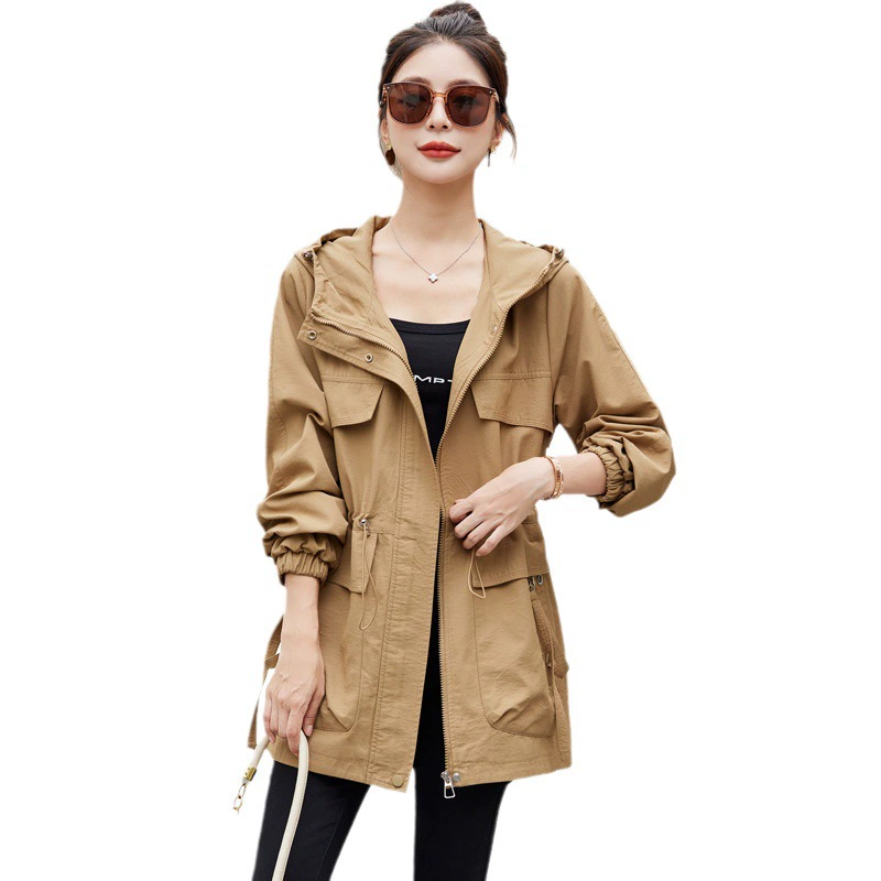 Autumn trench coat, jacket for leisure