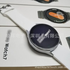 貿易モデル Watch7 ラウンドスマートウォッチ ロゴ起動 Bluetooth 通話 スポーツモード スマートウォッチ