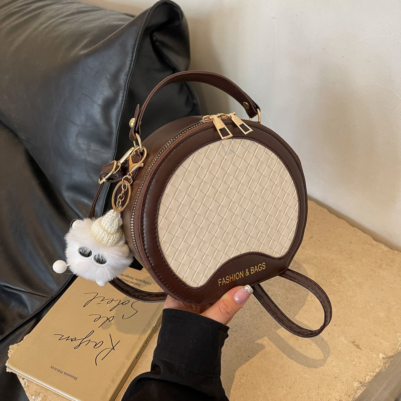 2024 nuevo bolso de textura para mujeres SenMeng universal primavera y otoño este año popular bolso de mochila de moda bolso de mano pequeño