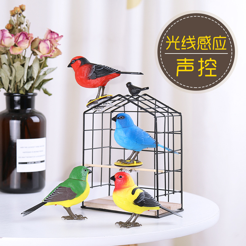 鳴き声と動きを再現した電動歌う鳥のおもちゃ 4 音声起動センサー 子供用 1歳半 ネットセレブ 2 赤ちゃん 3 バイオニック