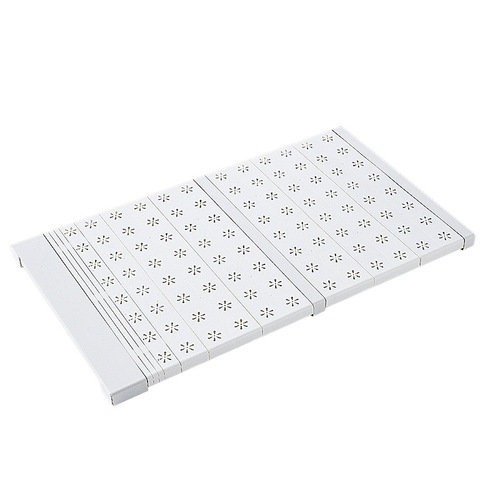 Wardrobe layered partition cabinet, nail-free storage rack, cabinet telescopic compartment rack, dormitory storage and organization, factory direct sales