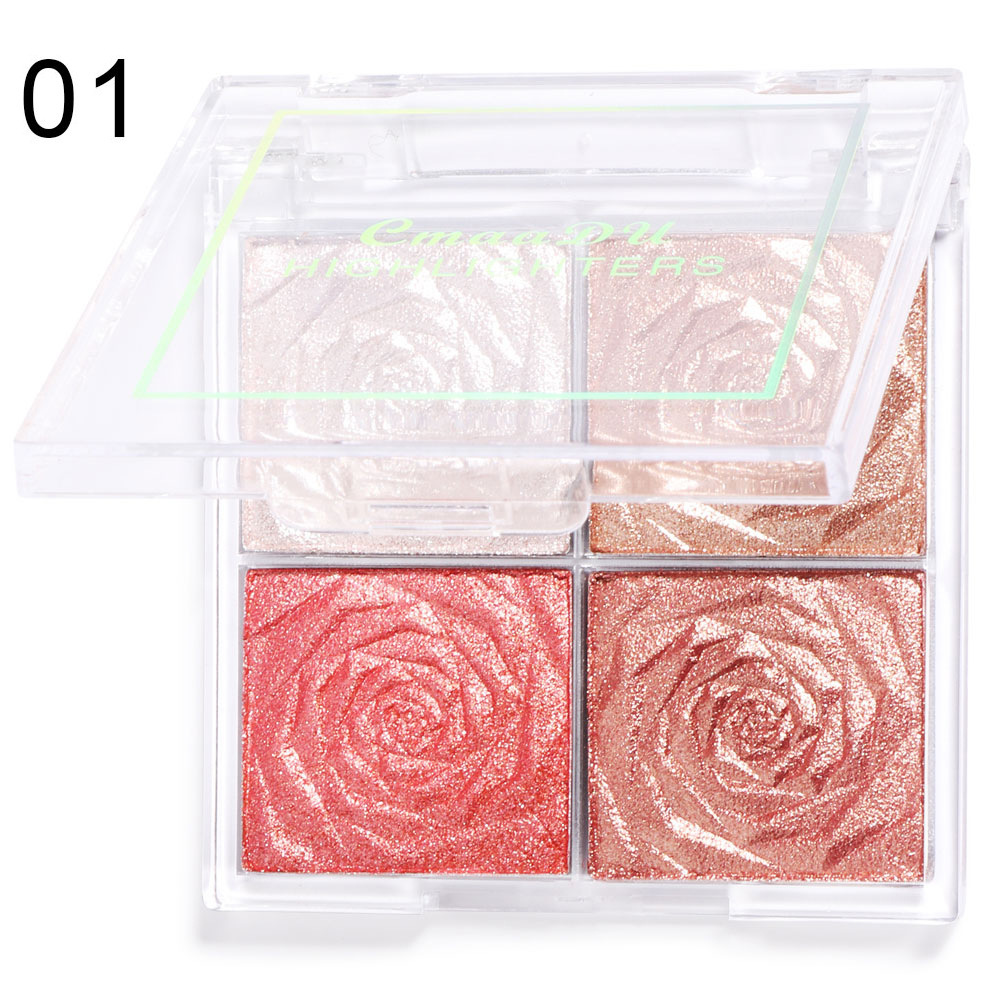 Elegant Solid Color Plastic Eye Shadow display picture 3