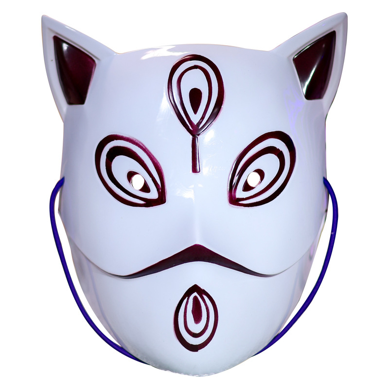 Nuevo misterioso ninja Hokage Oscuro Kakashi Cosplay props Ghost Extermination Blade perimetral máscara de ceniza de Halloween image 6