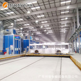【Guangdong Chuangzhi】Supplier of Bus Painting Equipment Production Lines, New Energy Bus Spray Painting Assembly Line