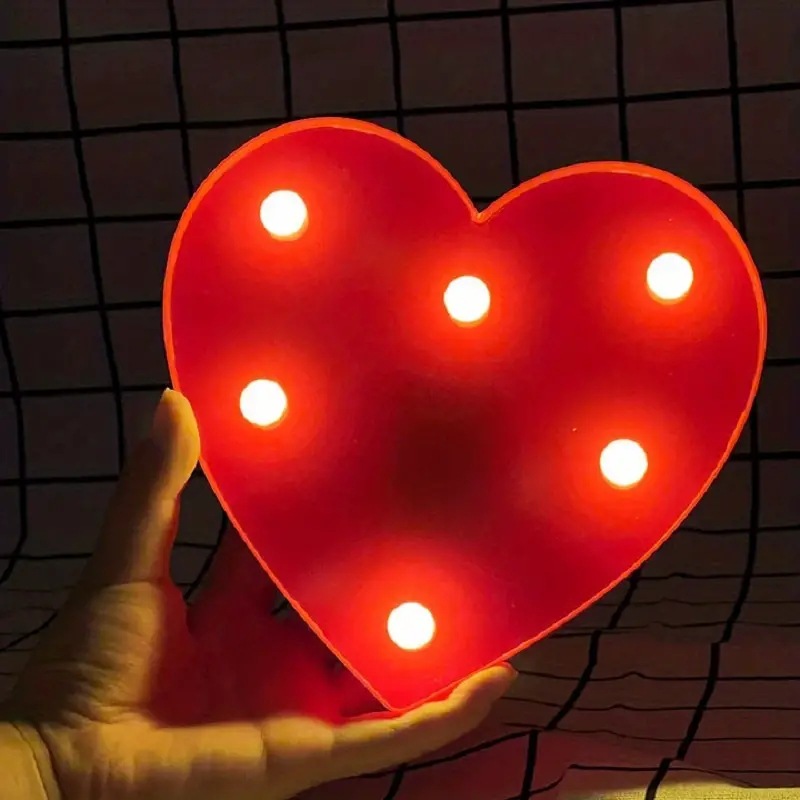 Amazon (16cm) LED blanco inglés número de letras lámpara de cumpleaños propuesta de matrimonio atmósfera lámpara LED lámpara decorativa