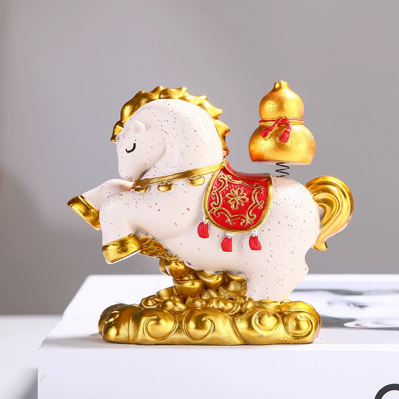 Cute mascot, table pony, Birthday gift, year mascot