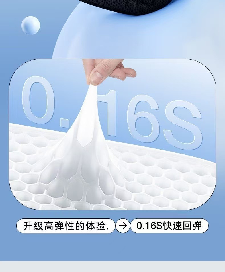 Car seat cushion summer cooling pad gel ice pad single piece universal for all seasons seat cushion ventilated breathable butt pad car mat