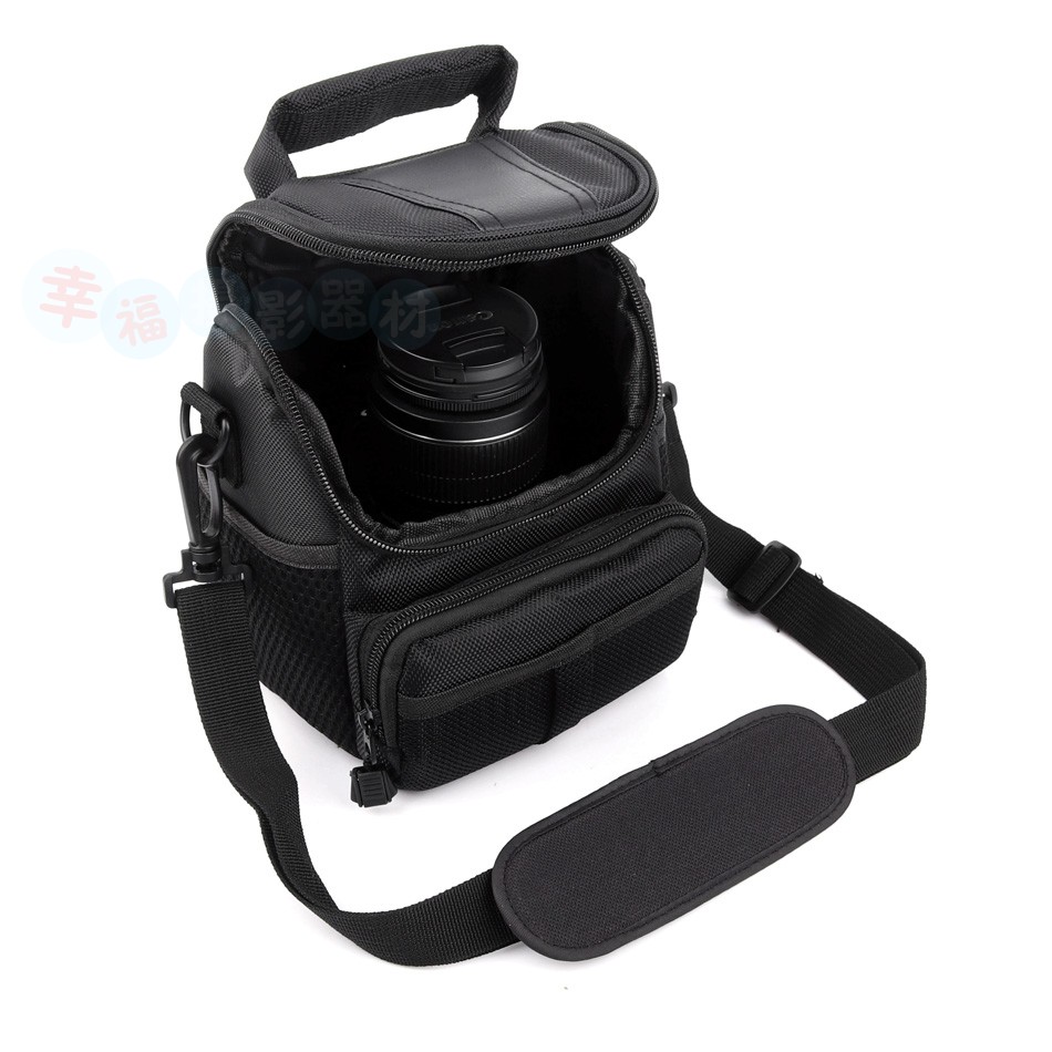 Funda protectora sin espejo Bolso de hombro SLR Adecuado para Nikon Canon Sony Fuji Bolso para cámara de fotografía con lente portátil