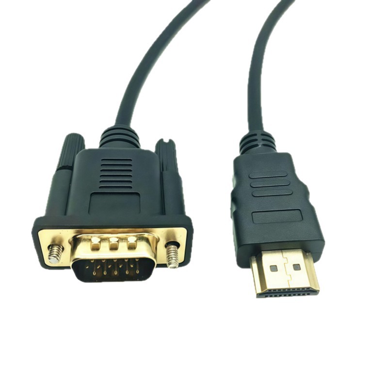 メーカー直販hdmi変換vga変換ケーブルhdmi変換vga高精細ケーブル1.8メートルhdmi to vgaケーブル