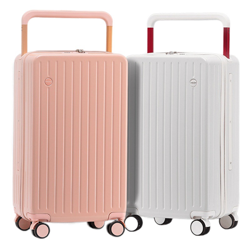 Nuevo equipaje de carro ancho Caja de contraseña para mujer Maleta de gran capacidad Rueda universal Maleta de maleta para hombre de 20 pulgadas